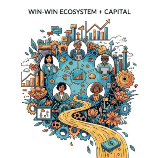 Win-win ecosystem plus capital