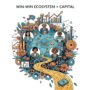 Win-win ecosystem plus capital